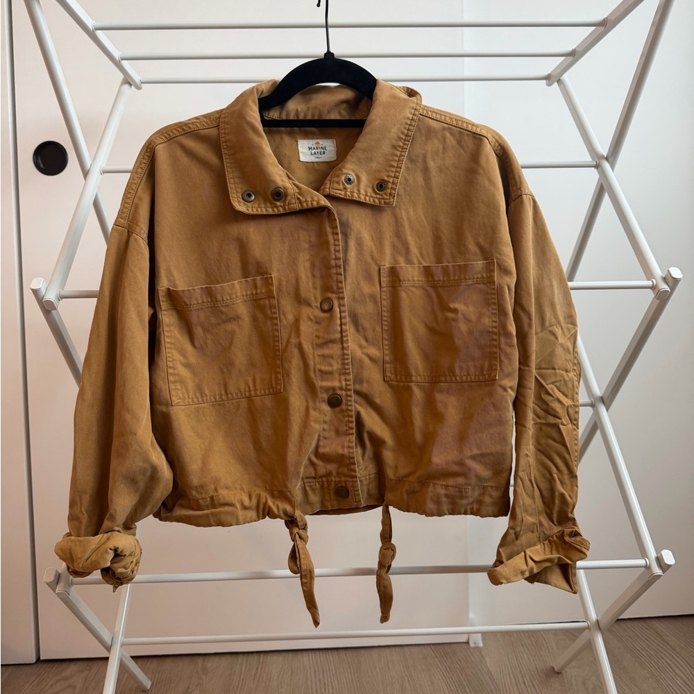 Marine Layer Brown Utility Jacket